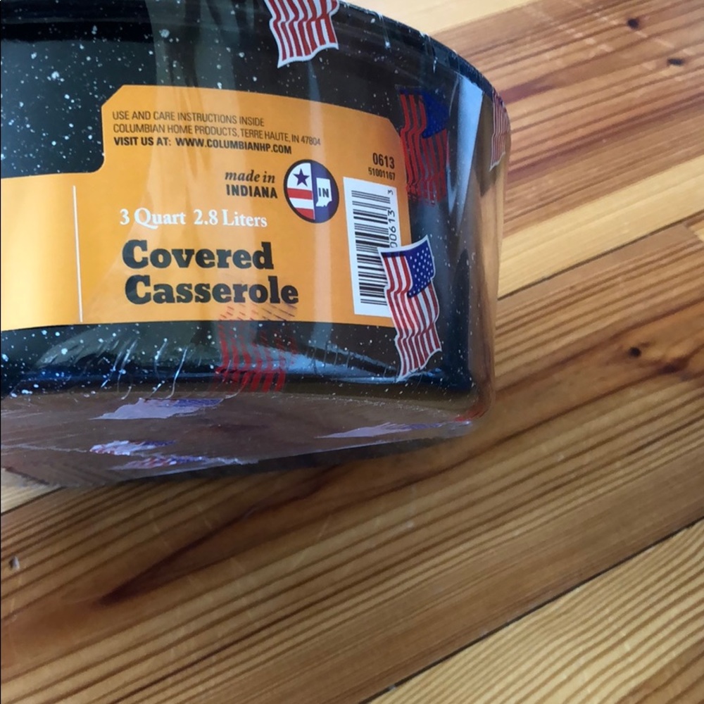3qt covered casserole